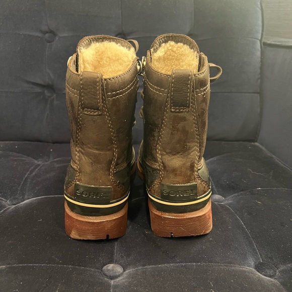 Sorel Mens Brown Caribou Storm Boot - Picture 2 of 6